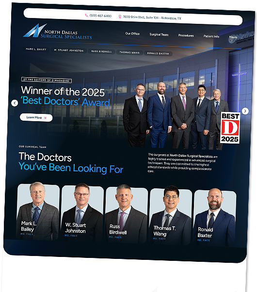 Website Design Sample